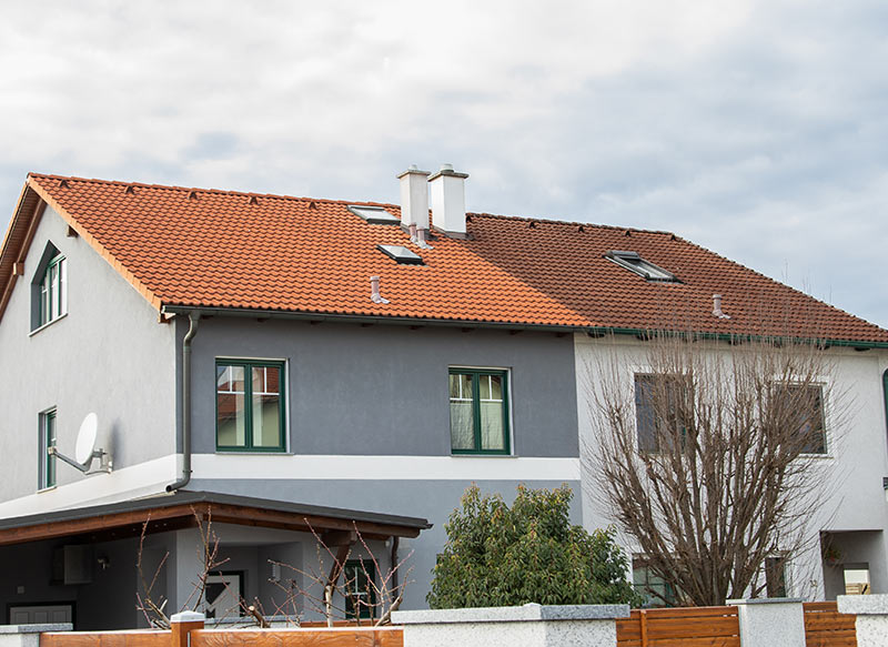 Dachmax Doppelhaushälfte nachher